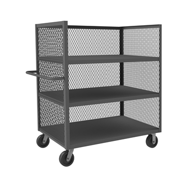 3 Sided Mesh Fixed Shelves Truck